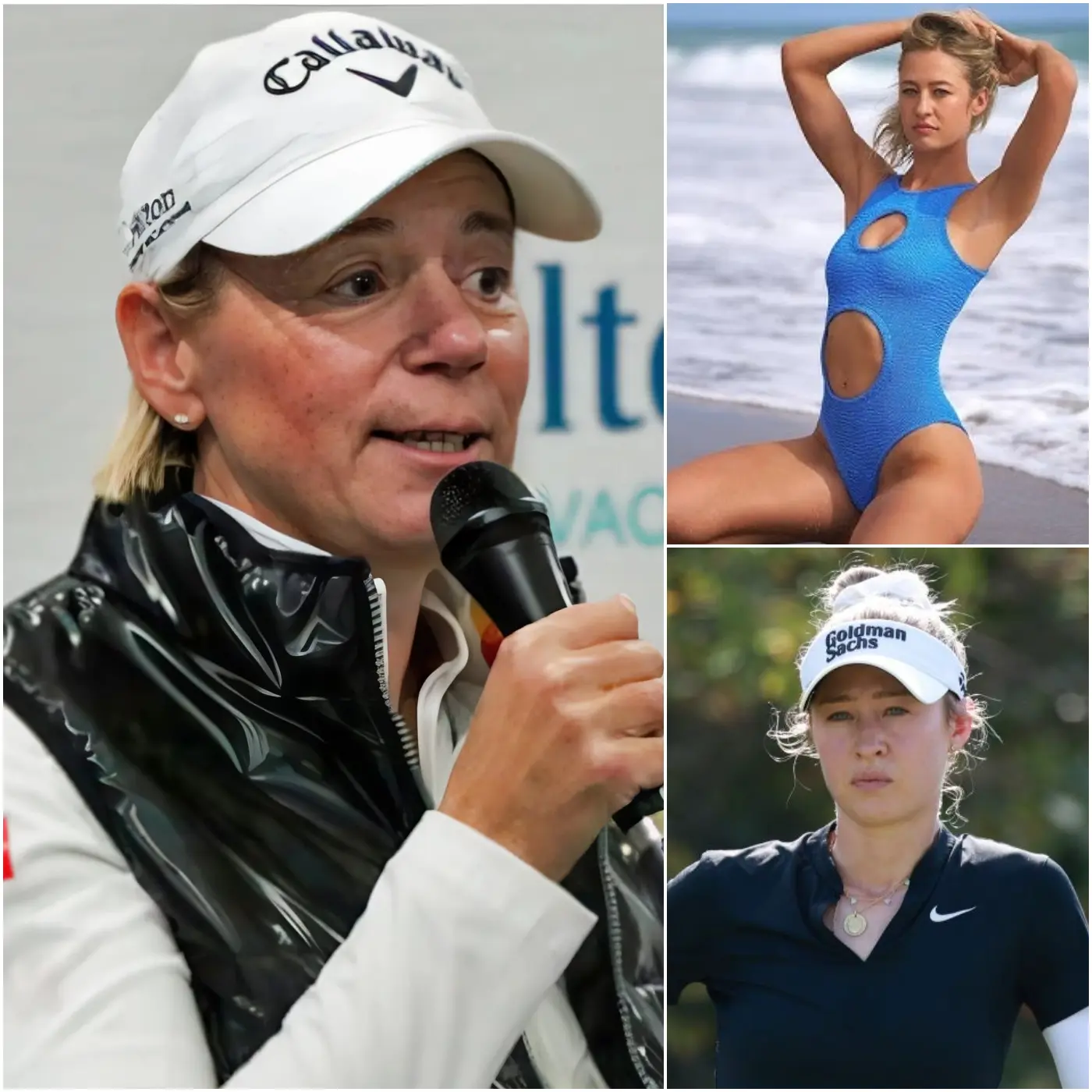 Cover Image for BREAKING NEWS:š“ āKorda has tarnished the image of world golf this is not a playground for complainers and call girls.ā Golf legend Annika Sƶrenstam has shocked fans by publicly criticizing Nelly Korda after photos of her in a bikini and reports of her withdrawal from the season due to injury went viral on social media. The comment sent shockwaves through the golf community, and Korda was furious she immediately fired back with 17 sharp and scathing responses that plunged the entire golf world into chaos.