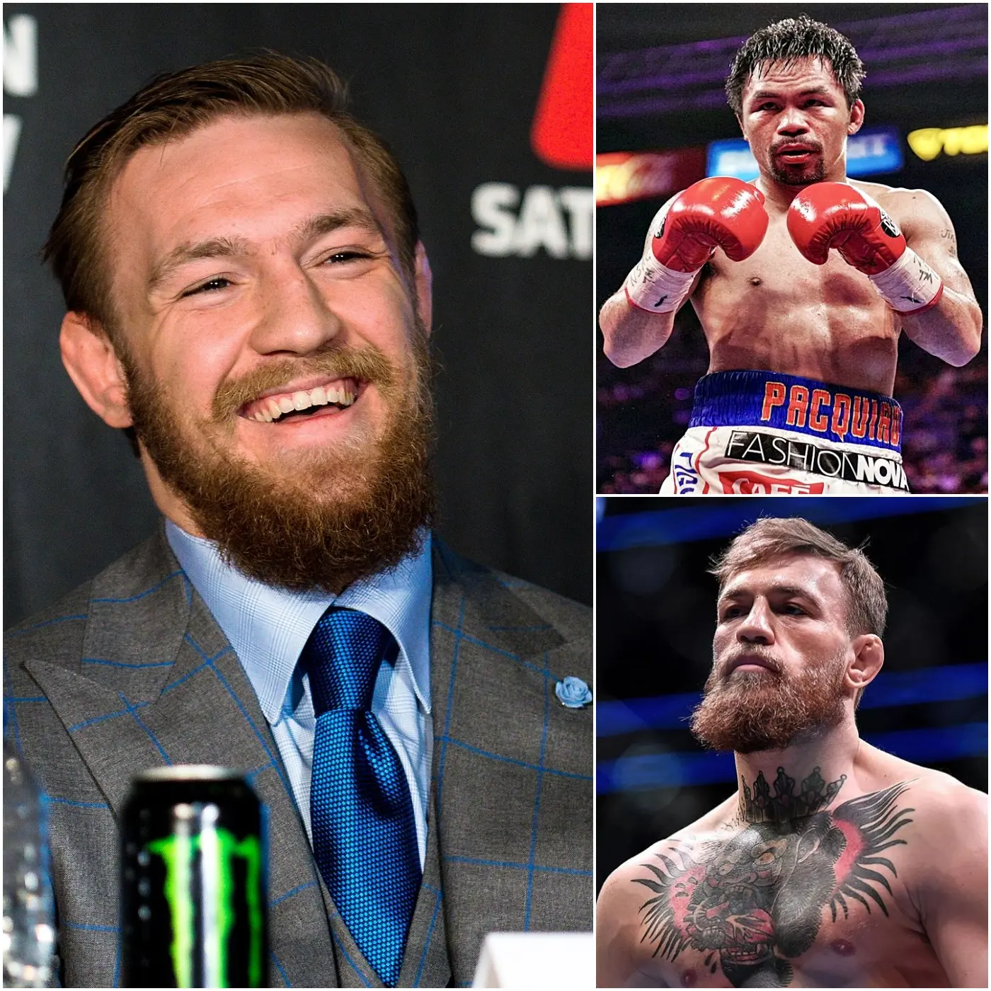 Cover Image for š„ Conor McGregor brutally ātrollsā Manny Pacquiao: āI love Manny, but tell him to grow a pair and come fight me at a higher weight like a real man! Is he PacMan or just a little mouse?ā šŖš Refusing to back down, the legendary Pacquiao fired back with a tense response, making it clear heās ready to settle this in the ring. See full details below.